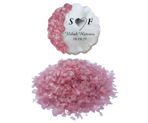 Epoksi Cam Kırığı Sedefli Şeker Pembe - 1KG