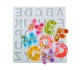 Epoksi Bubble Harf Kalıbı Orta Boy Harf Boyutu 3.2cm GT9354