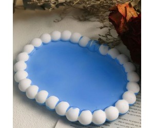 Epoksi Sunumluk Oval Bubble Model Tabak Kalıbı Beton Taş Tozu Tabak Kalıbı Silikon 11.8x16.7cm Epoksi Sunumluk Oval Bubble Model Tabak Kalıbı Beton Taş Tozu Tabak Kalıbı Silikon 11.8x16.7cm