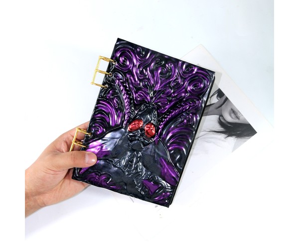 Epoksi Defter Kalıbı Kitap Kalıbı Öfkeli Temalı Defter Kalıbı Silikon 3 Parça
