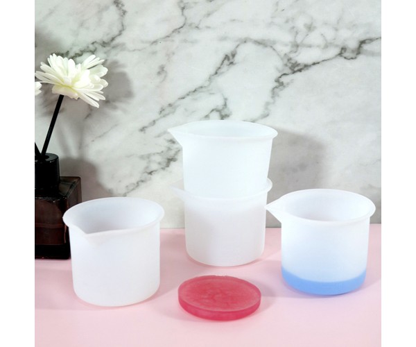 Epoksi Beaker Döküm Karıştırma Kabı Silikon 50ml