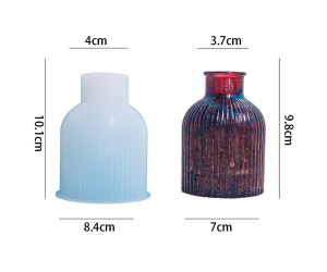 Epoksi Çiçek Vazo Beton Saksı Taş Tozu Kalıbı Koni Şişe Model Çiçek Vazo Kalıbı Silikon Model 4 Epoksi Çiçek Vazo Beton Saksı Taş Tozu Kalıbı Koni Şişe Model Çiçek Vazo Kalıbı Silikon Model 4