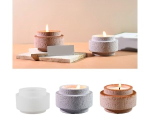 Epoksi Silindir Katmanlı Mumluk Kalıbı Beton Saksı Taş Tozu Mumluk Kalıbı Silikon Epoksi Silindir Katmanlı Mumluk Kalıbı Beton Saksı Taş Tozu Mumluk Kalıbı Silikon