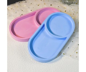 Epoksi Oval Tabak Kalıbı Bölmeli Taş Tozu Oval Tabak Kalıbı Silikon 18.4x9.9cm Epoksi Oval Tabak Kalıbı Bölmeli Taş Tozu Oval Tabak Kalıbı Silikon 18.4x9.9cm