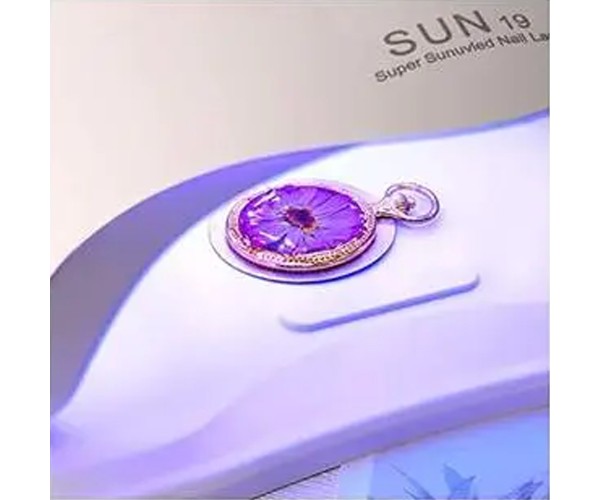 Suni Mini Uvled Nail Lamp Epoksi Uv Kurutucu Oje Kurutucu Makine Beyaz 6W Max
