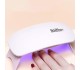 Suni Mini Uvled Nail Lamp Epoksi Uv Kurutucu Oje Kurutucu Makine Beyaz 6W Max