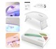 Suni Mini Uvled Nail Lamp Epoksi Uv Kurutucu Oje Kurutucu Makine Beyaz 6W Max