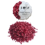 Epoksi Cam Kırığı Sedefli Kırmızı - 1KG