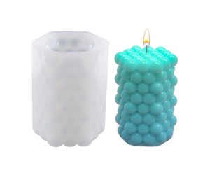 Epoksi Altıgen Bubble Mum Kalıbı Sabun Kalıbı Silikon GT9615