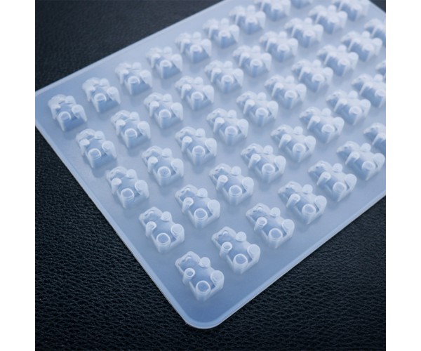 Epoksi Çoklu Jelibon Kalıbı Haribo Kalıbı Silikon 1.8x1cm Epoksi Çoklu Jelibon Kalıbı Haribo Kalıbı Silikon 1.8x1cm