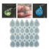 Epoksi Çoklu Damla Kalıbı Kolye Damla Kalıbı Silikon 3x2cm