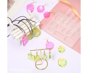 Epoksi Kolye Kalıbı Çoklu Model Takı Kalıbı Silikon Epoksi Kolye Kalıbı Çoklu Model Takı Kalıbı Silikon