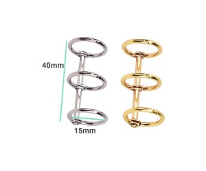 Epoksi Defter Kapağı Bağlantı Aparatı Defter Bağlama Metal Halka - Gold 2 Adet Epoksi Defter Kapağı Bağlantı Aparatı Defter Bağlama Metal Halka - Gold 2 Adet