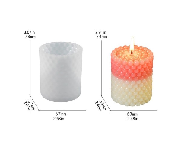Epoksi Mum Boncuk Kabarcıklı Kalıbı Bubble Desenli Taş Tozu Kalıbı Silikon 6.7x7.8cm Epoksi Mum Boncuk Kabarcıklı Kalıbı Bubble Desenli Taş Tozu Kalıbı Silikon 6.7x7.8cm
