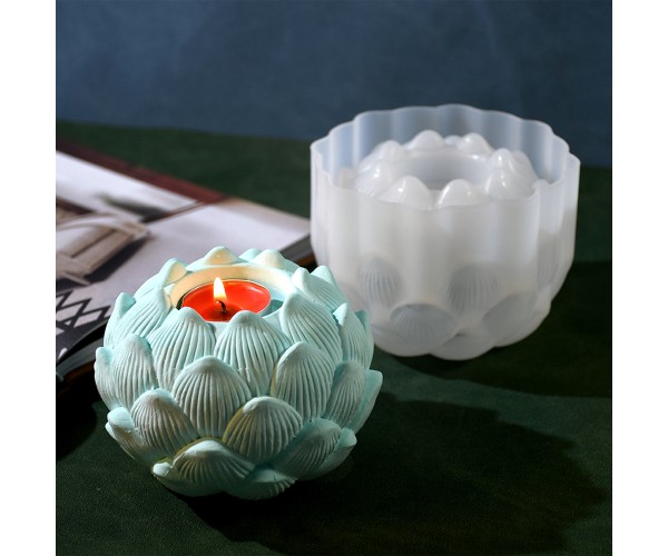 Epoksi Lotus Çiçek Kalıbı Lotus Çiçeği Mumluk Kalıbı Taş Tozu Kalıbı Silikon Epoksi Lotus Çiçek Kalıbı Lotus Çiçeği Mumluk Kalıbı Taş Tozu Kalıbı Silikon
