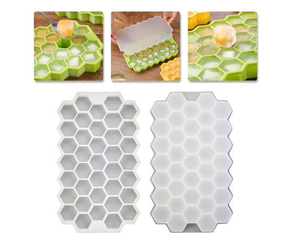 Buz Dolabı Petek Buz Kalıbı Petek Buz Yapma Kapaklı Kalıbı Silikon 2.5x2cm Buz Dolabı Petek Buz Kalıbı Petek Buz Yapma Kapaklı Kalıbı Silikon 2.5x2cm