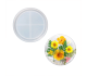 Epoksi Yuvarlak Bardak Altı Kalıbı Kanallı Daire Bardak Altlığı Kalıbı Silikon 11x11cm Epoksi Yuvarlak Bardak Altı Kalıbı Kanallı Daire Bardak Altlığı Kalıbı Silikon 11x11cm