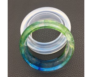 Epoksi Bilezik Kalıbı Silikon Bilezik Kalıbı 7.7x1cm GT9298 Epoksi Bilezik Kalıbı Silikon Bilezik Kalıbı 7.7x1cm GT9298