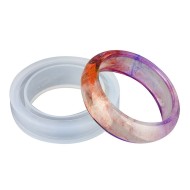 Epoksi Bilezik Kalıbı Silikon Bilezik Kalıbı 7.8x1.5cm GT9299
