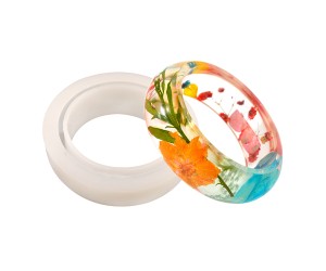 Epoksi Bilezik Kalıbı Silikon Bilezik Kalıbı 8.5x2.3cm GT9302-04