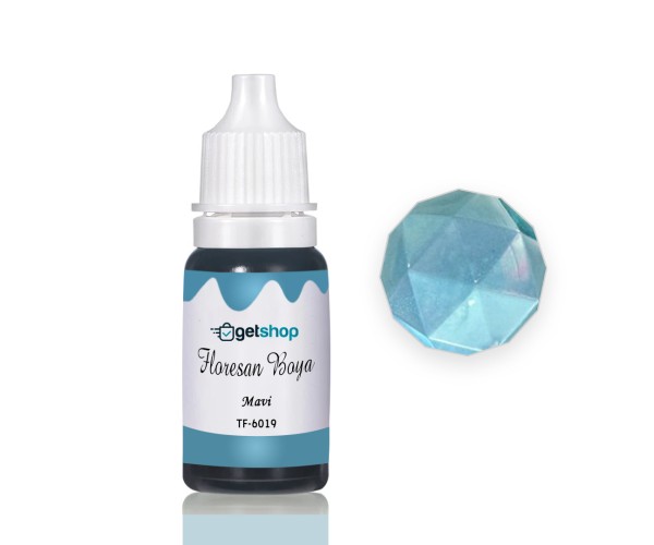 Epoksi Floresan Boya Pigment Floresan Mavi – 15ml