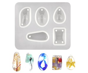 Epoksi Bileklik Kalıbı Kolye Kalıbı Küpe Kalıbı Silikon