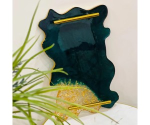 Epoksi Tepsi Kalıbı Dikdörtgen Tepsi Kalıbı Dalgalı Model Kalıbı Silikon 38.2x24.2x1.1cm Epoksi Tepsi Kalıbı Dikdörtgen Tepsi Kalıbı Dalgalı Model Kalıbı Silikon 38.2x24.2x1.1cm