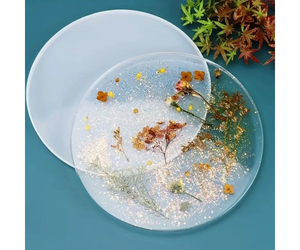 Epoksi Yuvarlak Tepsi Kalıbı Daire Tepsi Kalıbı Silikon 30cm Epoksi Yuvarlak Tepsi Kalıbı Daire Tepsi Kalıbı Silikon 30cm