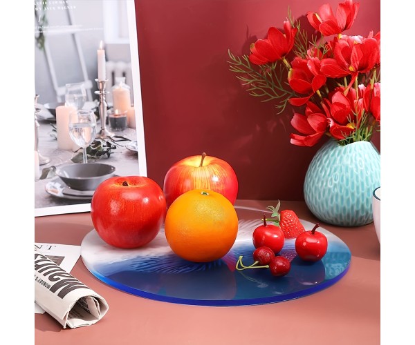 Epoksi Yuvarlak Tepsi Kalıbı Daire Tepsi Kalıbı Silikon 30cm Epoksi Yuvarlak Tepsi Kalıbı Daire Tepsi Kalıbı Silikon 30cm