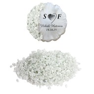 Epoksi Cam Kırığı Sedefli Beyaz - 1KG