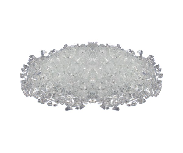 Epoksi Cam Kırığı Şeffaf Beyaz - 1KG