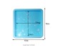 Epoksi Kare Bardak Altlığı Desenli Hologram Kalıbı Silikon 8.6x8.6cm GT9482 Epoksi Kare Bardak Altlığı Desenli Hologram Kalıbı Silikon 8.6x8.6cm GT9482