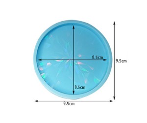 Epoksi Yuvarkak Bardak Altlığı Desenli Bardak Altı Hologram Kalıbı Silikon 8.5x8.5cm GT9487 Epoksi Yuvarkak Bardak Altlığı Desenli Bardak Altı Hologram Kalıbı Silikon 8.5x8.5cm GT9487