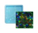 Epoksi Kare Bardak Altlığı Desenli Bardak Altı Hologram Kalıbı Silikon 8.5x8.5cm GT9484 Epoksi Kare Bardak Altlığı Desenli Bardak Altı Hologram Kalıbı Silikon 8.5x8.5cm GT9484