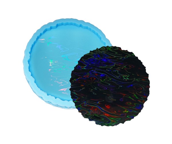 Epoksi Dalgalı Bardak Altlığı Desenli Bardak Altı Hologram Kalıbı Silikon 8.5x8.5cm GT9477 Epoksi Dalgalı Bardak Altlığı Desenli Bardak Altı Hologram Kalıbı Silikon 8.5x8.5cm GT9477