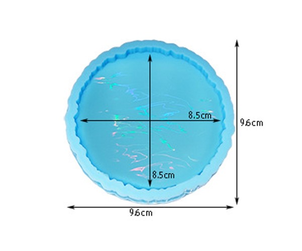 Epoksi Dalgalı Bardak Altlığı Desenli Bardak Altı Hologram Kalıbı Silikon 8.5x8.5cm GT9477 Epoksi Dalgalı Bardak Altlığı Desenli Bardak Altı Hologram Kalıbı Silikon 8.5x8.5cm GT9477