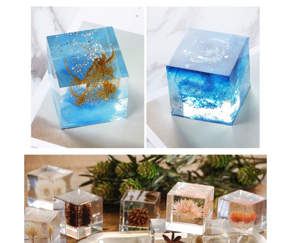 Epoksi Küp Kalıbı Silikon 6.5cm