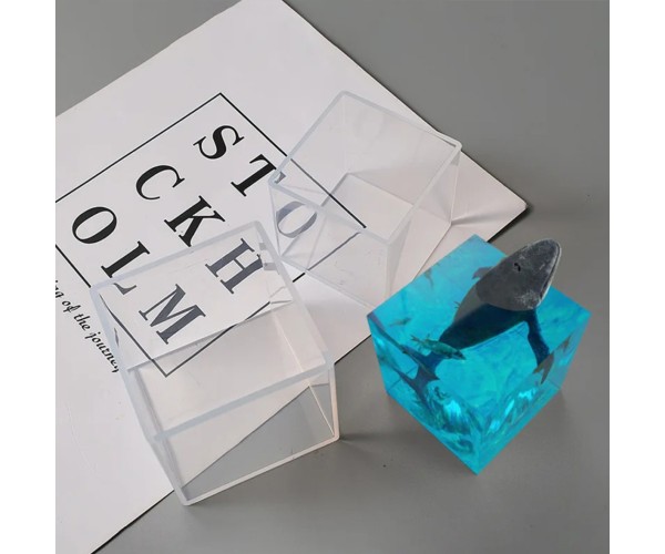 Epoksi Küp Kalıbı Silikon 6.5cm
