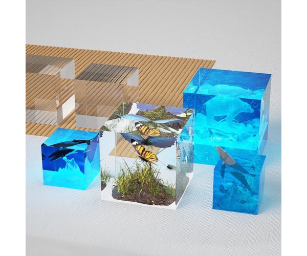 Epoksi Küp Kalıbı Silikon 6.5cm