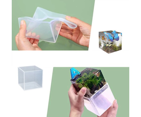 Epoksi Küp Kalıbı Silikon 6.5cm