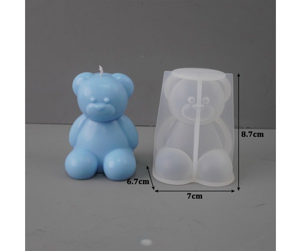 Epoksi Ayıcık Kalıbı Ayıcık Mum Kalıbı Taş Tozu Ayıcık Kalıbı Mumluk Kalıbı Silikon 8.7x7x6.7cm Epoksi Ayıcık Kalıbı Ayıcık Mum Kalıbı Taş Tozu Ayıcık Kalıbı Mumluk Kalıbı Silikon 8.7x7x6.7cm