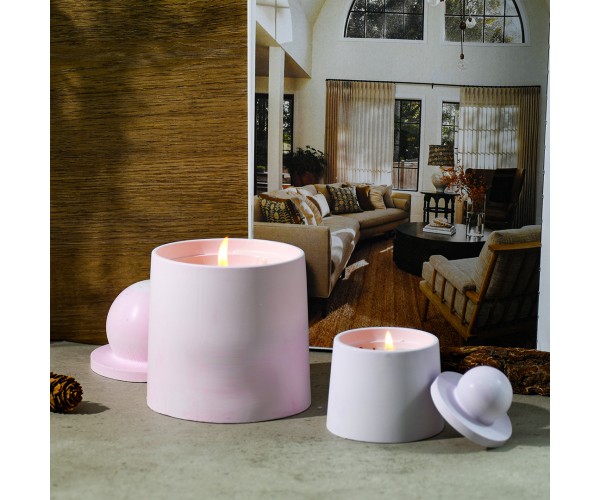 Epoksi Kavanoz Kalıbı Kapaklı Kavanoz Mum Kalıbı Taş Tozu Kavanoz Kalıbı Silikon 9.5cm