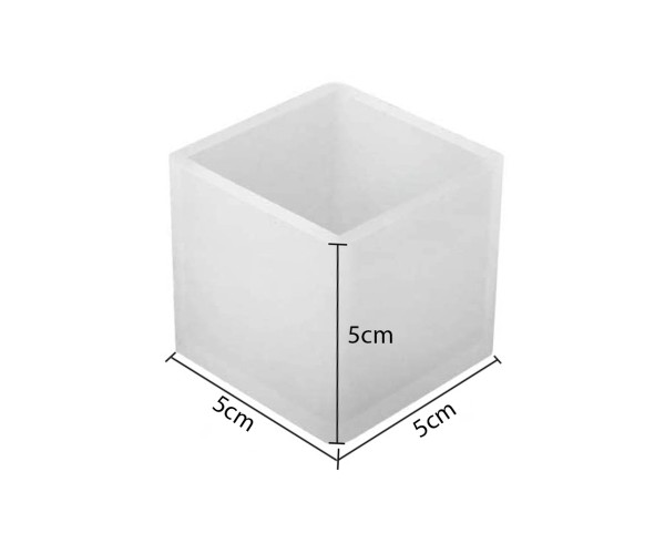 Epoksi Küp Kalıbı Silikon 5cm Epoksi Küp Kalıbı Silikon 5cm