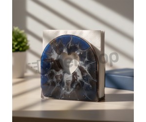 Epoksi Peçetelik Kalıbı Oval Kalp Desenli Peçetelik Kalıbı Silikon 9.5x9.5cm Epoksi Peçetelik Kalıbı Oval Kalp Desenli Peçetelik Kalıbı Silikon 9.5x9.5cm