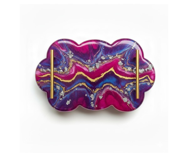 Epoksi Bulut Tepsi Kalıbı Silikon 37x23cm