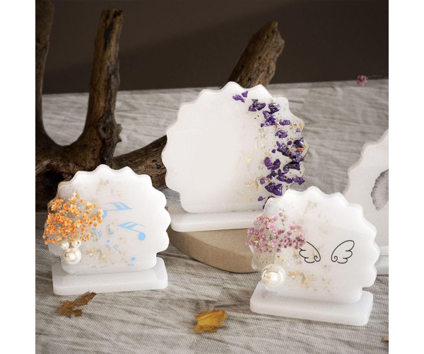 Epoksi Magnet Kalıbı Ayaklı Masa Süsü Çoklu Magnet Kalıbı Silikon 8x7.4cm