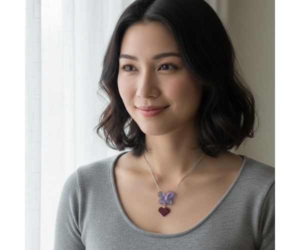 Epoksi Kelebek Kalıbı Kelebek Anahtarlık Kolye Kalıbı Silikon 2.5x2.5cm