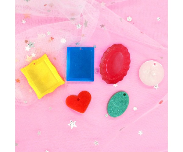 Epoksi Anahtarlık Kolye Kalıbı Fotoğraf Kalıbı Takı Resimlik Kalıbı Silikon