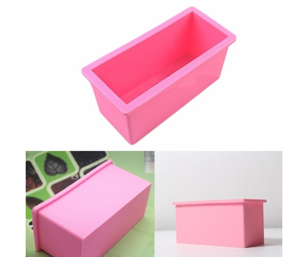 Epoksi Dikdörtgen Obje Kalıbı Dikdörtgen Pasta Kalıbı Derin Dikdörtgen Sabun Kalıbı 15x7.5x6cm