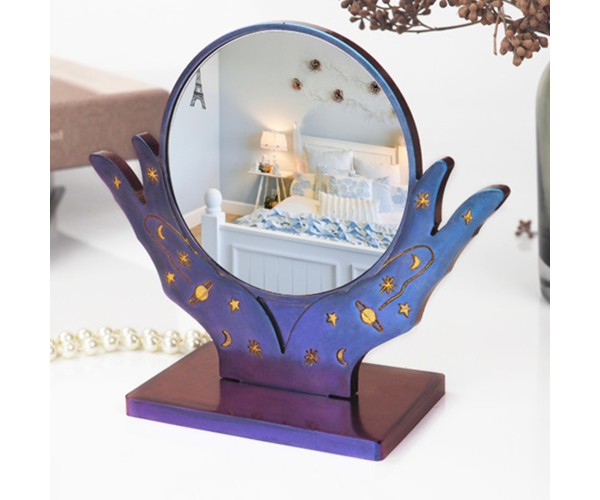 Epoksi Ayna Kalıbı Makyaj Aynası Kalıbı Silikon 17.8x15.5cm Epoksi Ayna Kalıbı Makyaj Aynası Kalıbı Silikon 17.8x15.5cm